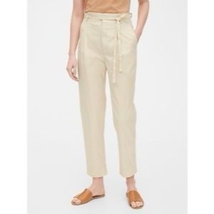 GAP Paperbag Khaki Pants Sz 8 Petite NWT